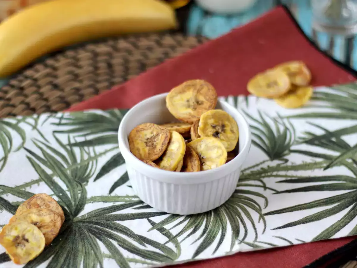 Plantain-sipsit ilmakeittimessä - kuva 5