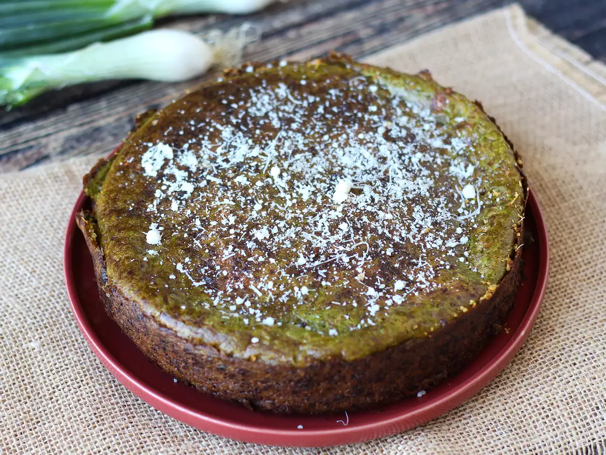 Pohjaton pinaatti- ja gouda-quiche - kuva 2