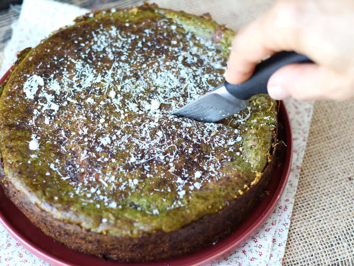 Pohjaton pinaatti- ja gouda-quiche - kuva 3