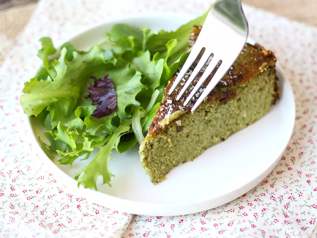 Pohjaton pinaatti- ja gouda-quiche - kuva 6