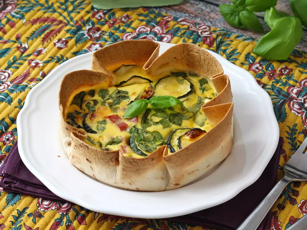 Pohjaton tortilla-quiche? Se onnistuu! Kevyt resepti - kuva 2