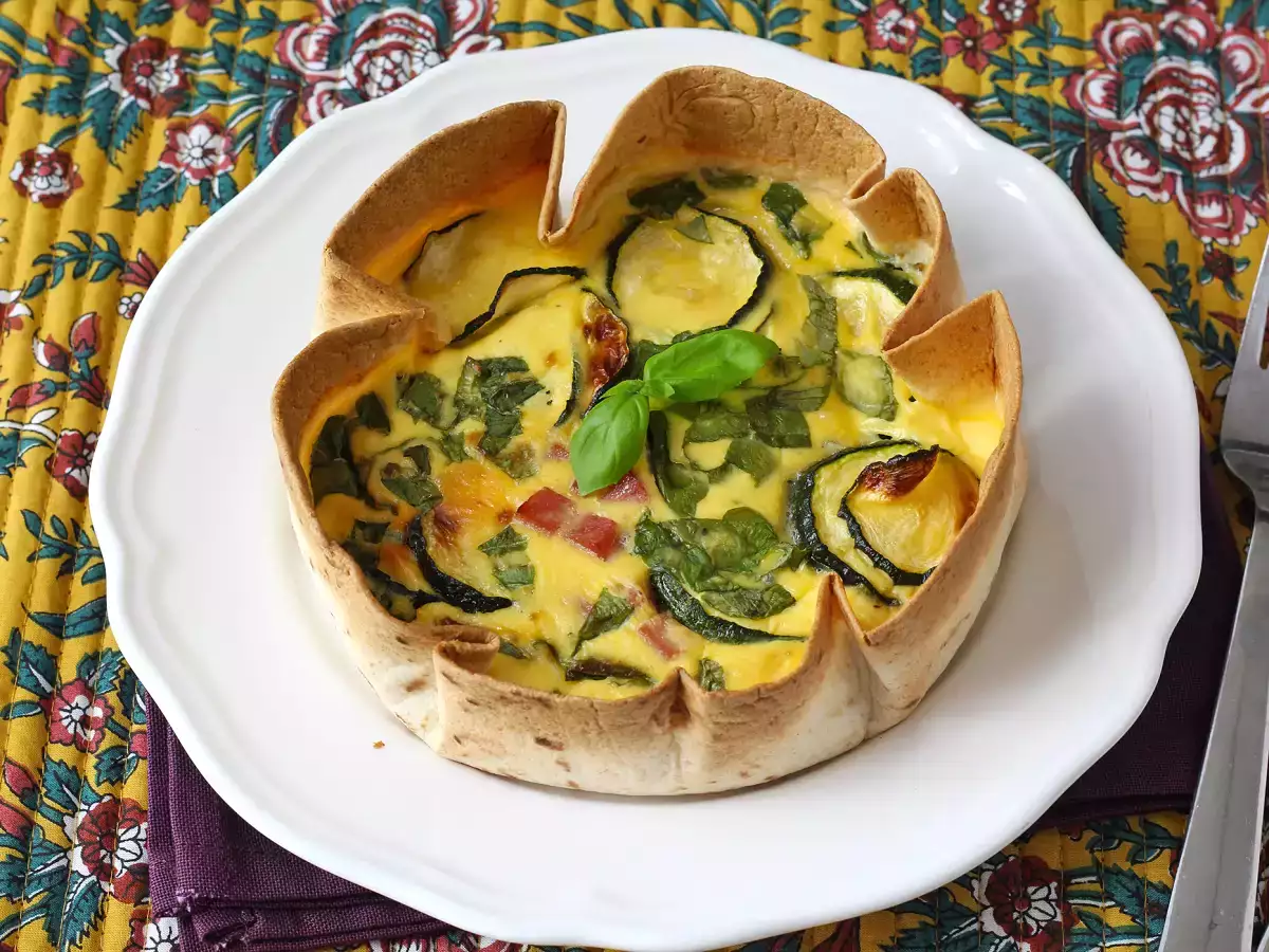 Pohjaton tortilla-quiche? Se onnistuu! Kevyt resepti - kuva 3