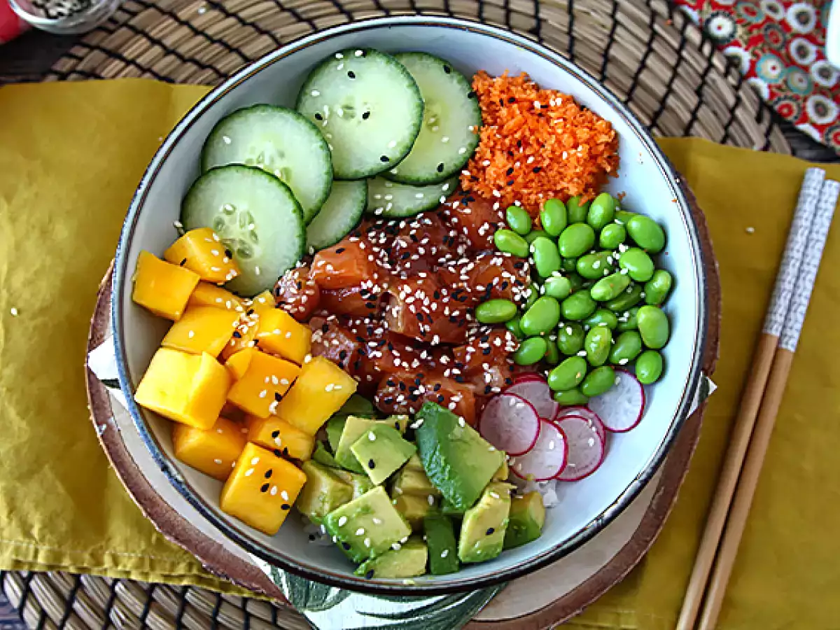 Poké-kulho lohen kanssa - kuva 2