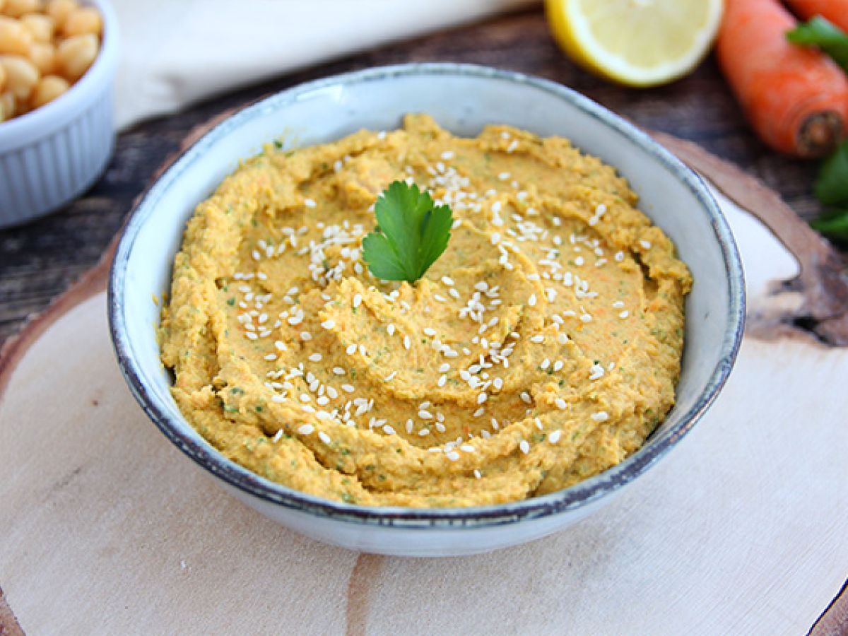 Porkkana-hummus