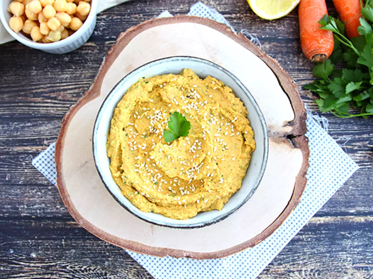Porkkana-hummus - kuva 2