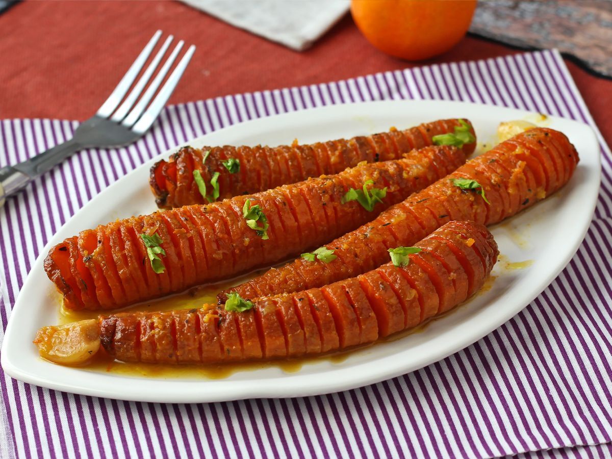 Porkkana hunaja-klementiinikastikkeessa - kuva 3