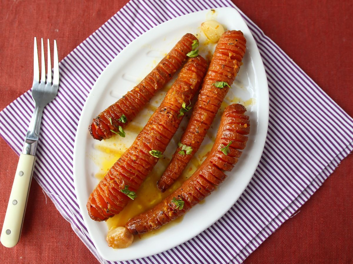 Porkkana hunaja-klementiinikastikkeessa - kuva 4