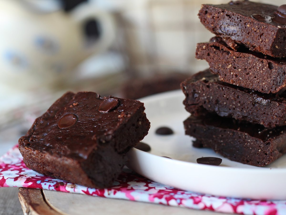Proteiinibrownie heran kanssa, luonnollisesti gluteeniton - kuva 2
