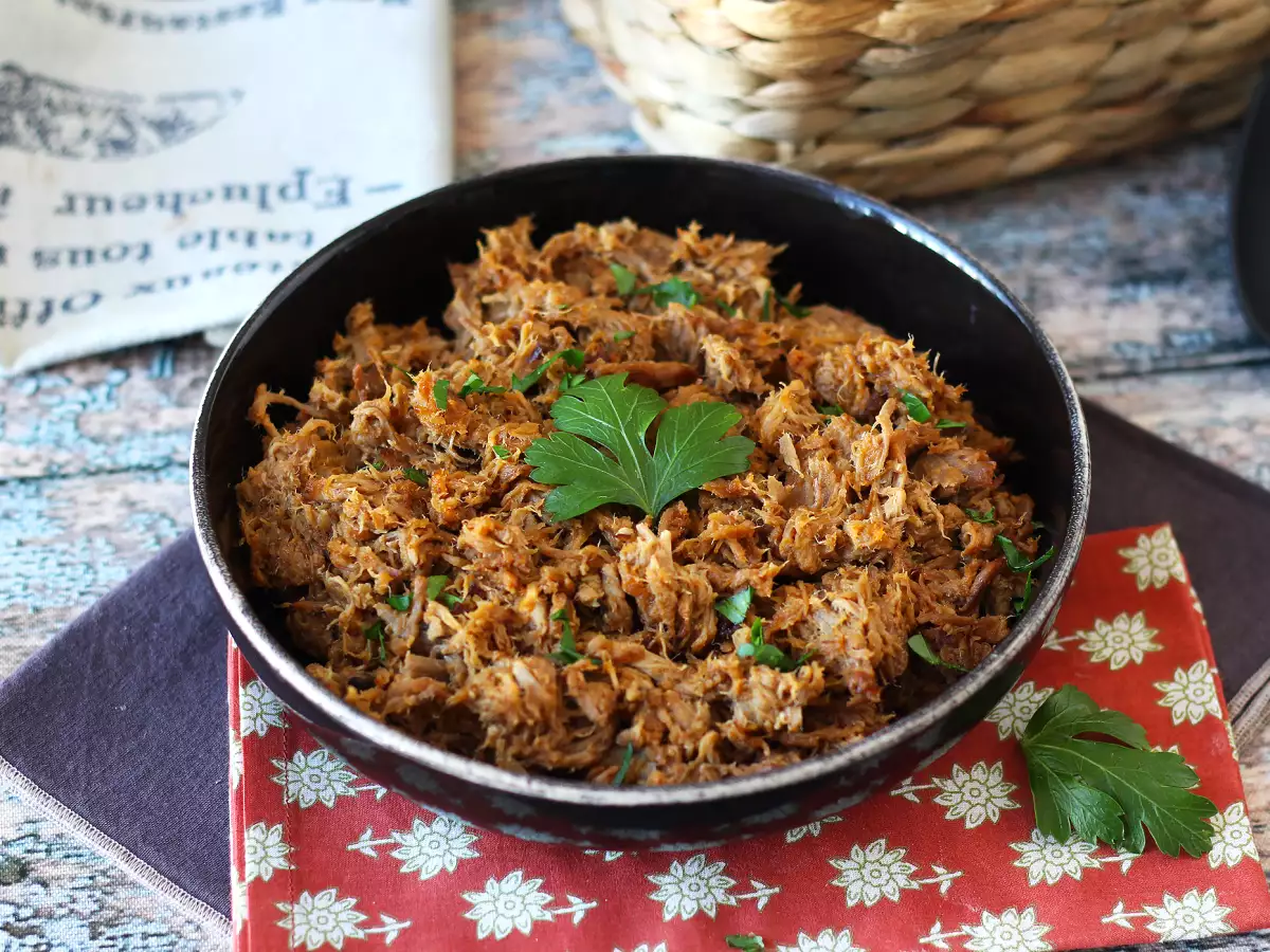 Pulled pork eli nyhtöpossua Cookeolla - kuva 4
