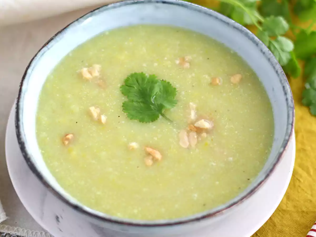 Purjo-, kookosmaito- ja currykeitto - kuva 2