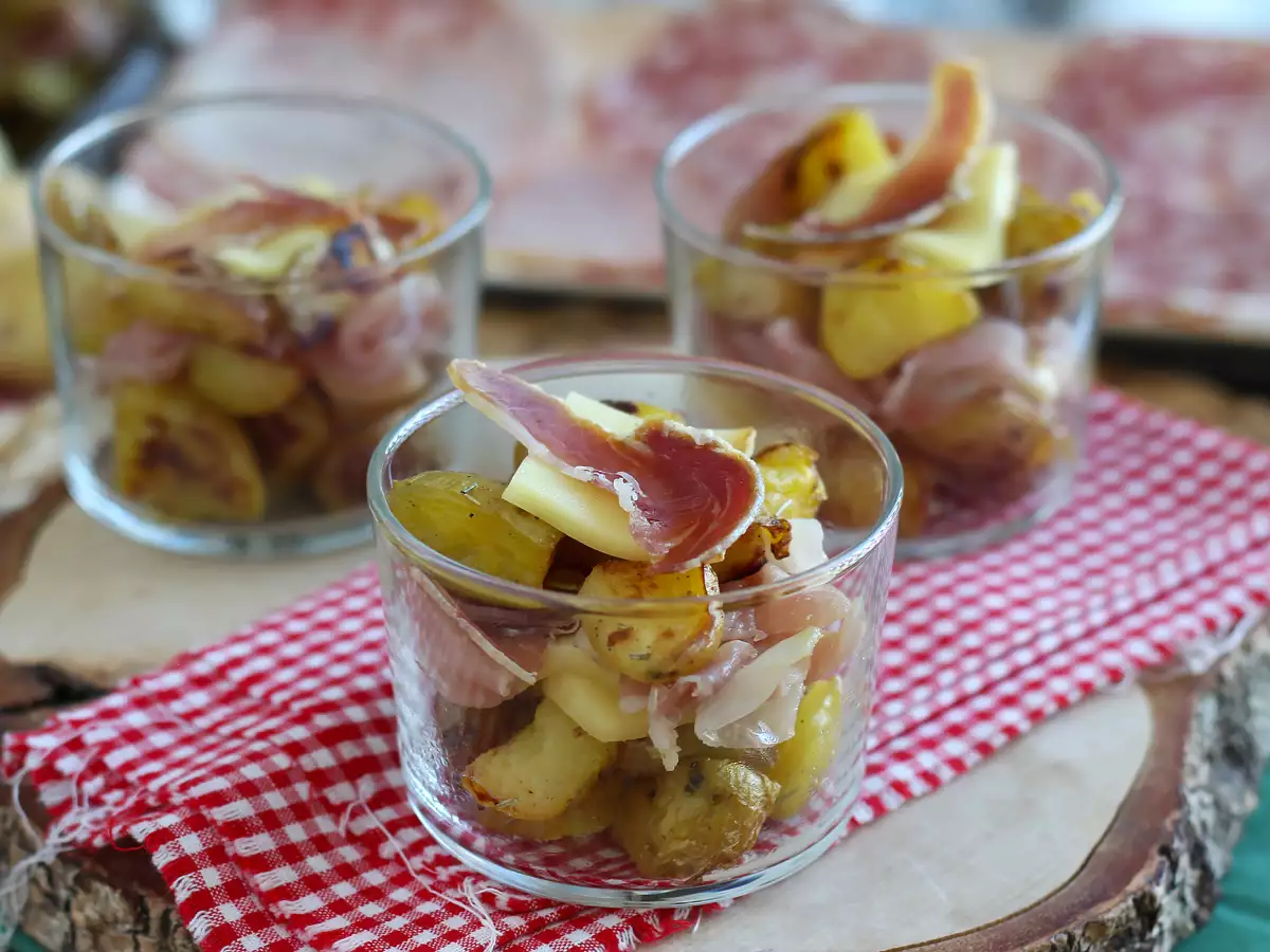 Raclette-annokset laseissa ilman raclette-grilliä – tarjottavaksi myös aperitiivina - kuva 3
