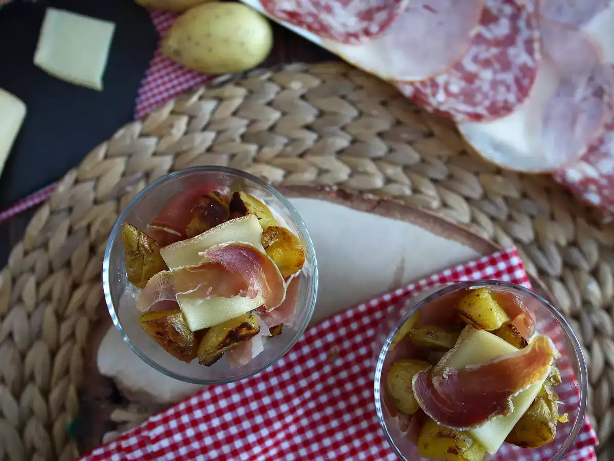 Raclette-annokset laseissa ilman raclette-grilliä – tarjottavaksi myös aperitiivina - kuva 4