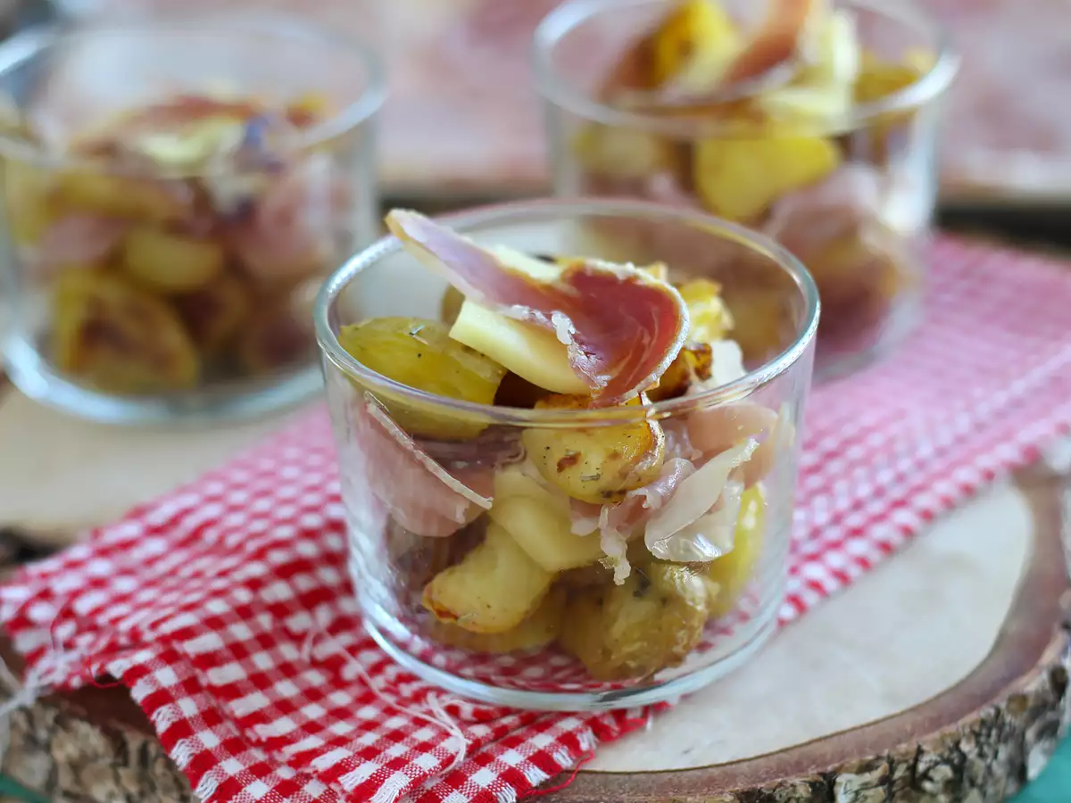 Raclette-annokset laseissa ilman raclette-grilliä – tarjottavaksi myös aperitiivina - kuva 5