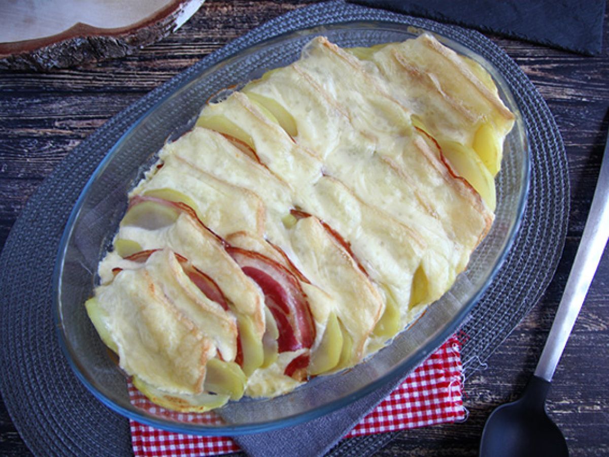 Raclette-gratiini