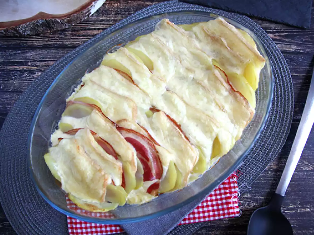 Raclette-gratiini