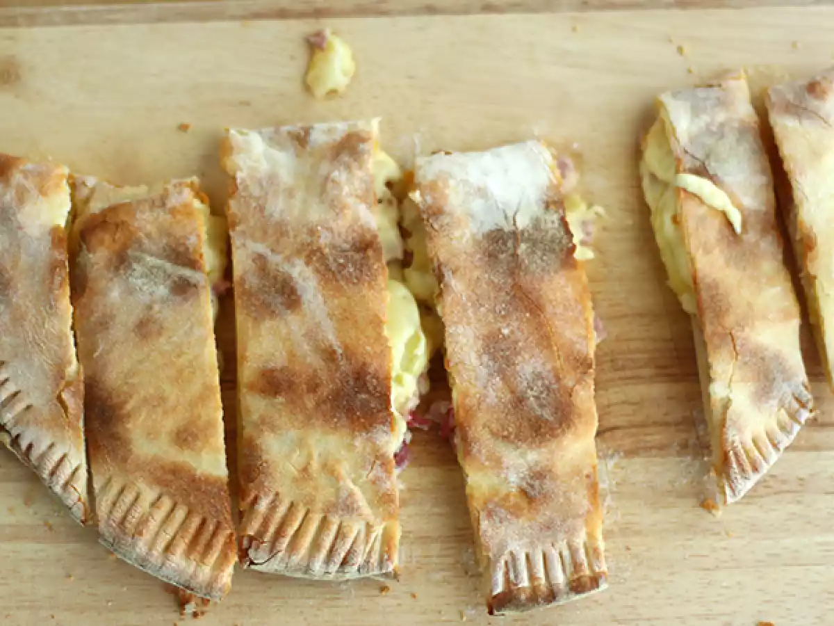 Raclette-juustolla täytetty calzone, savolaisittain - kuva 2