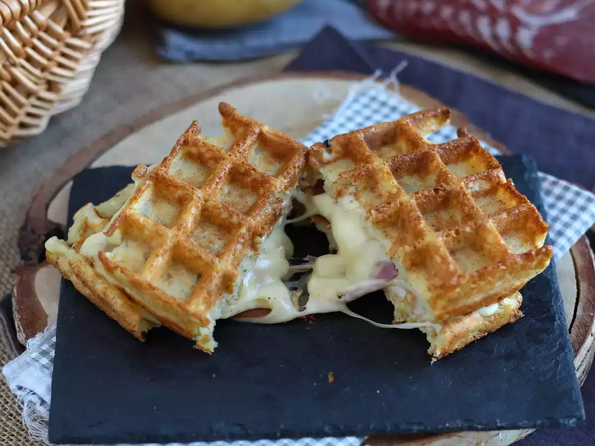 Raclette-perunavohvelileipä – täydellistä lohturuokaa - kuva 4