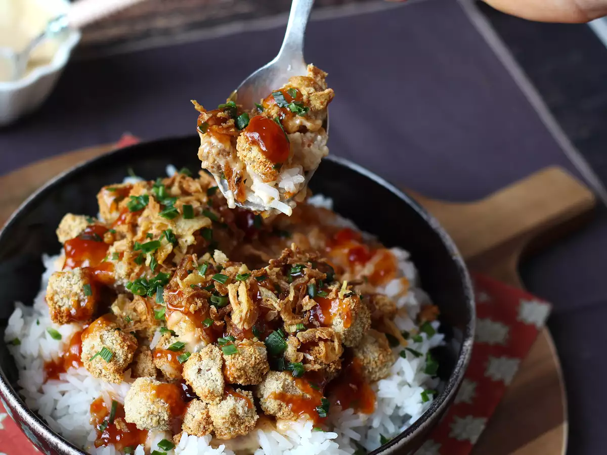 Rapea tofu – kasvisversio rapeasta kanasta - kuva 6