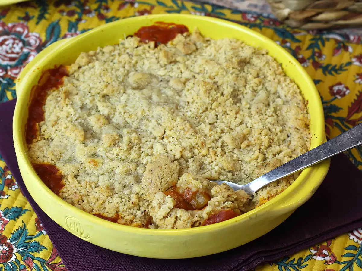 Ratatouille crumble, nopea ja helppo ruokalaji, jota rakastat! - kuva 2