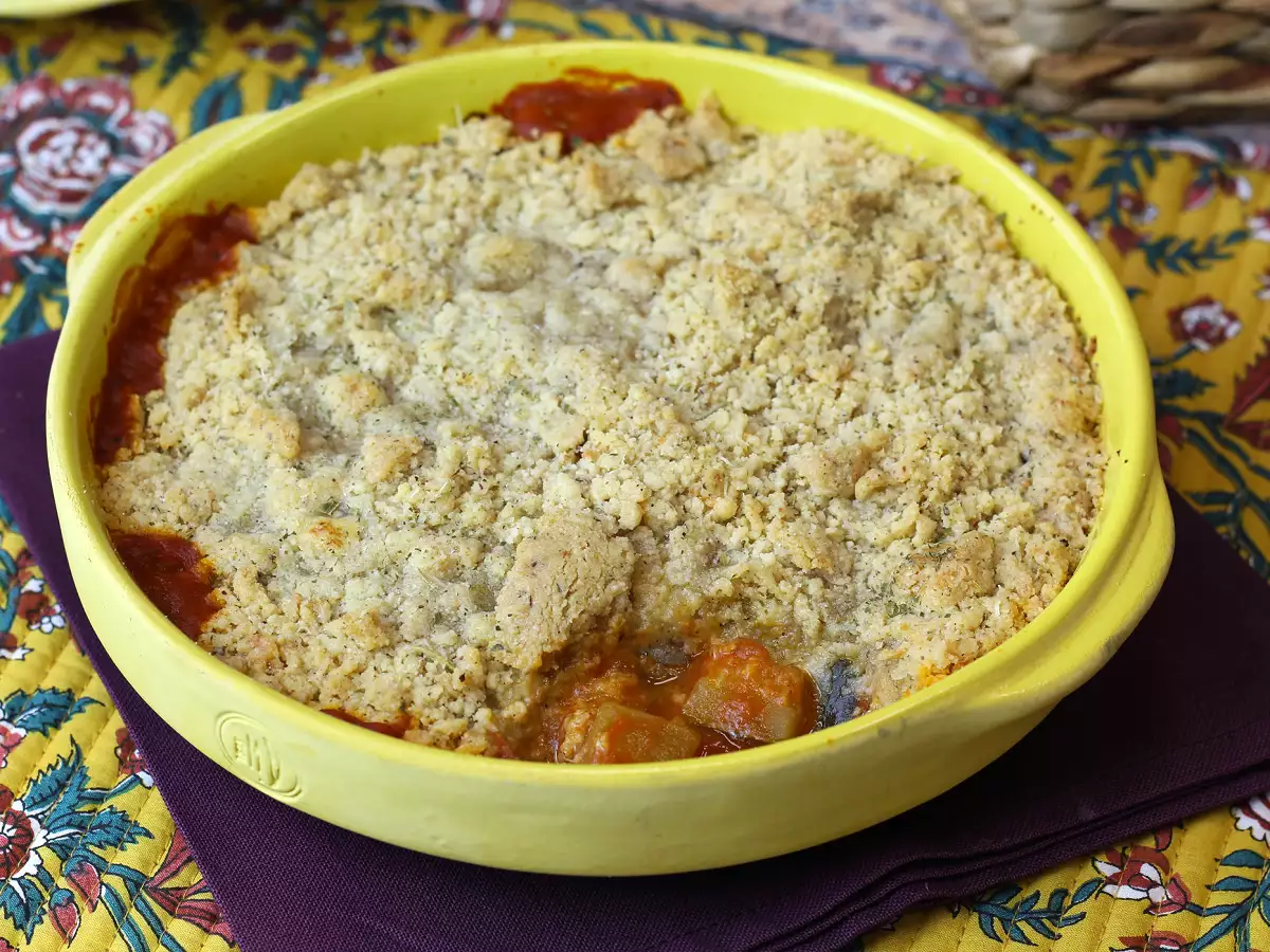 Ratatouille crumble, nopea ja helppo ruokalaji, jota rakastat! - kuva 4