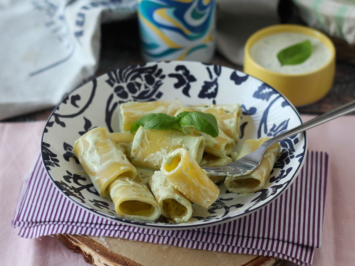 Ricotta- ja basilika-kermapasta - kuva 2