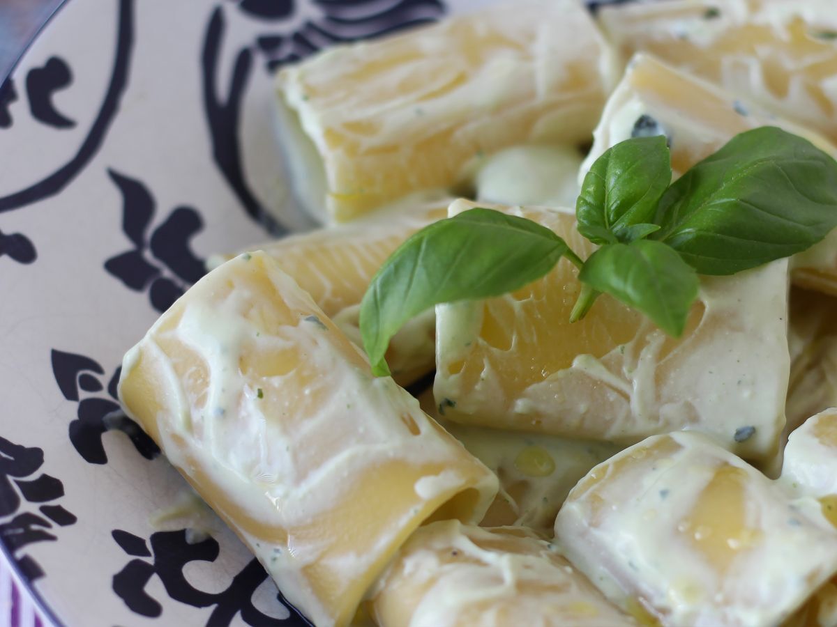 Ricotta- ja basilika-kermapasta - kuva 3