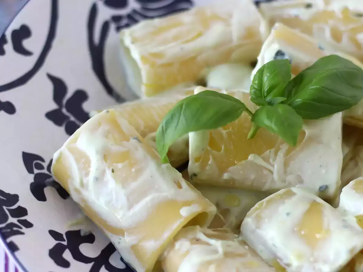 Ricotta- ja basilika-kermapasta - kuva 3