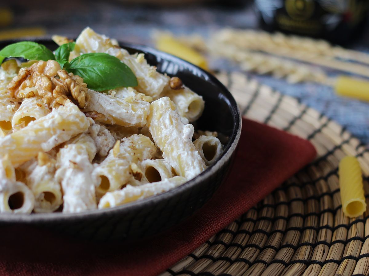 Ricotta- ja saksanpähkinäpasta: kermaista ja rapeaa - kuva 5