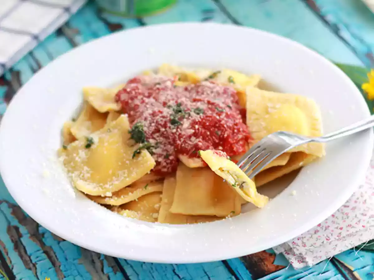 Ricotta ravioli, vaiheittainen resepti - kuva 2