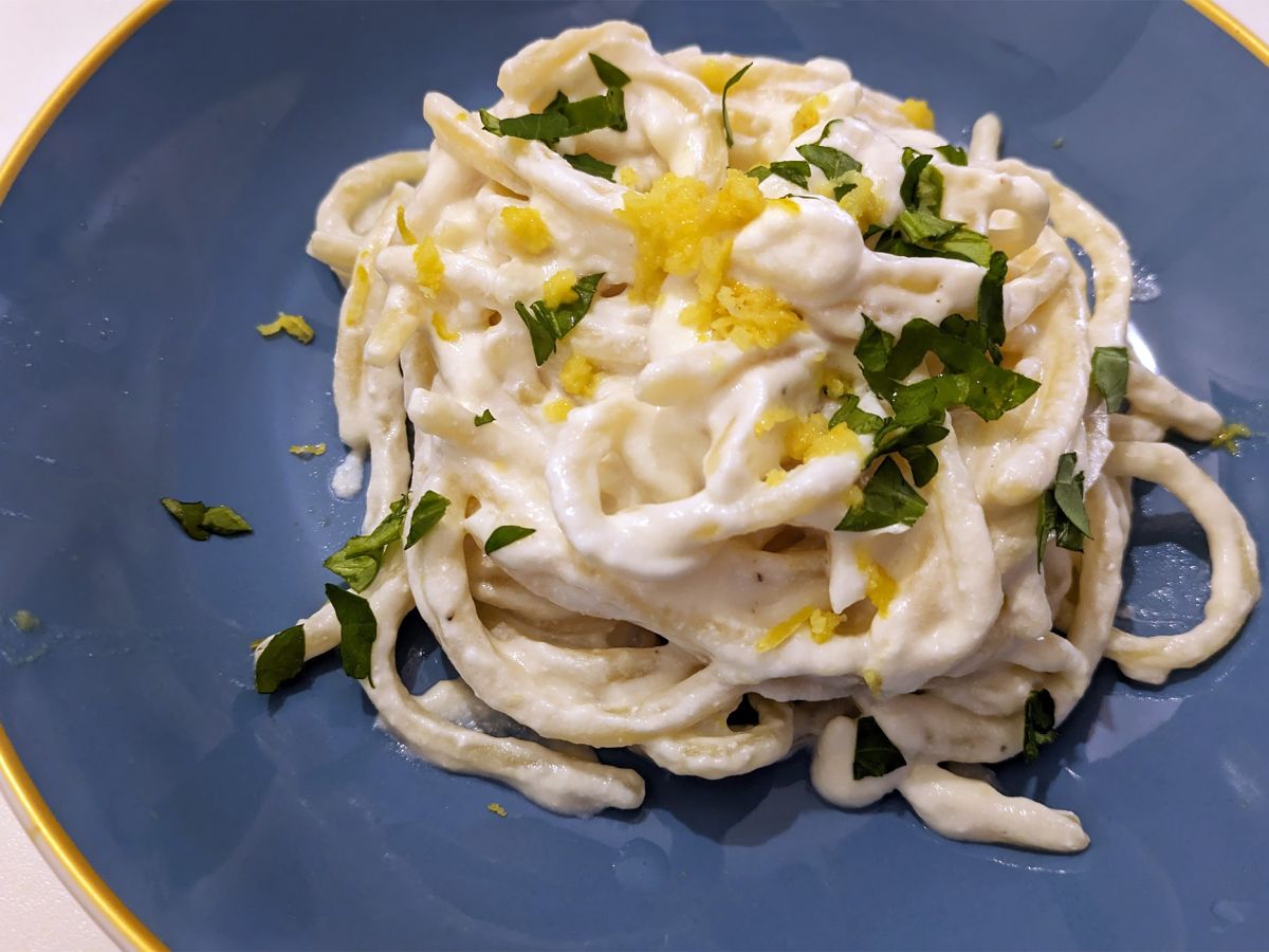 Ricotta-sitruunapasta: herkullinen ja helppo valmistaa!