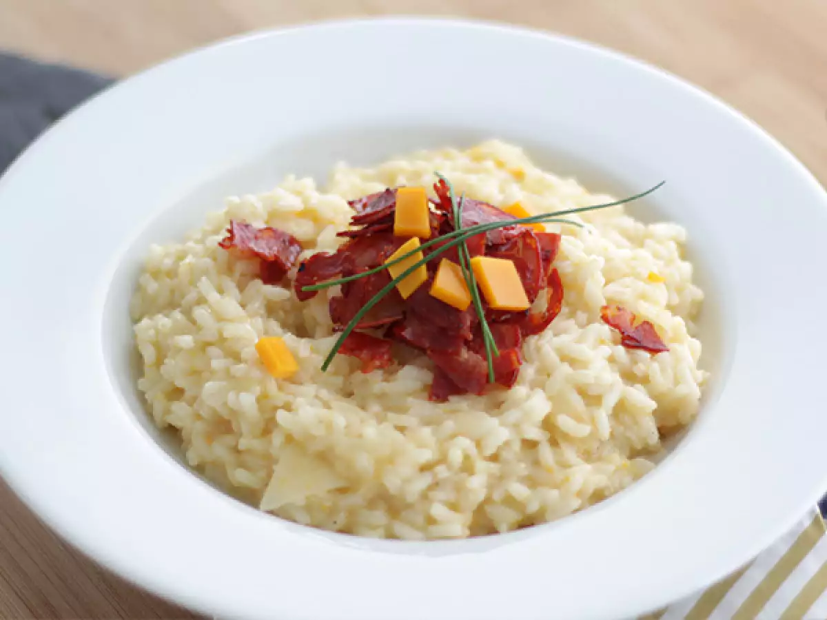 Risotto chorizolla ja juustolla - kuva 2