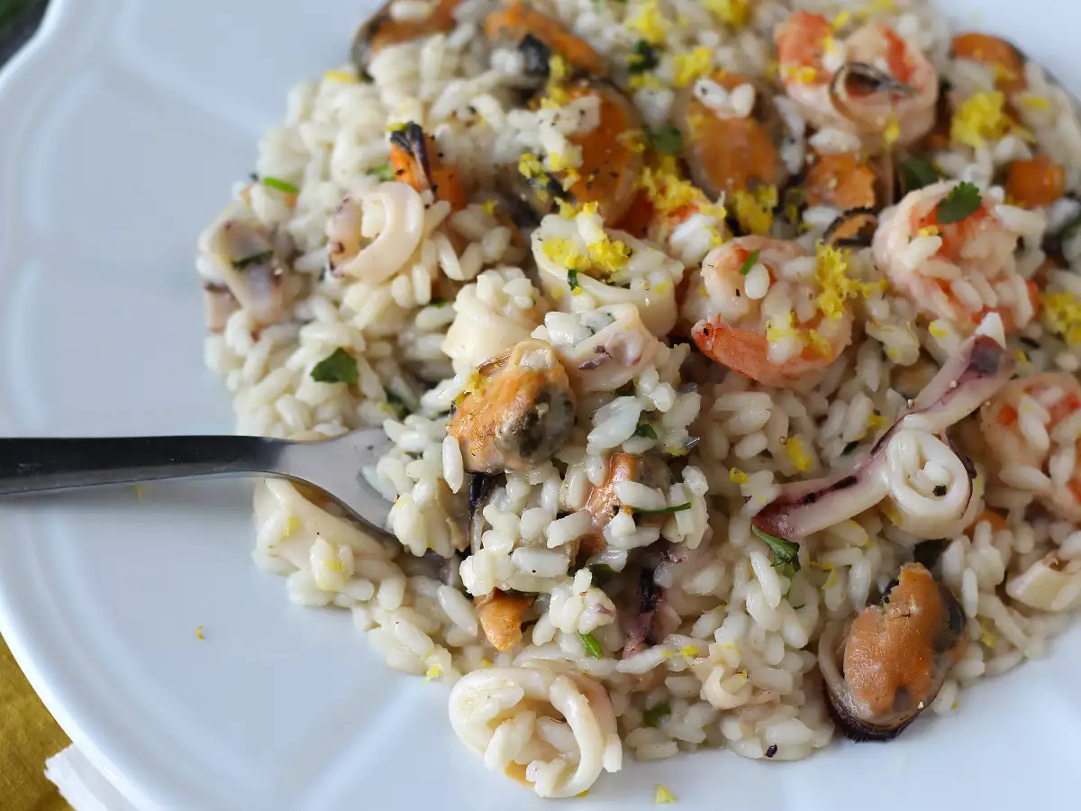 Risotto pakastetuista merenelävistä – nopea ja herkullinen ratkaisu - kuva 5