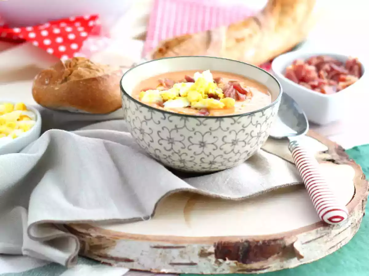 Salmorejo, espanjalainen kylmä keitto - kuva 3