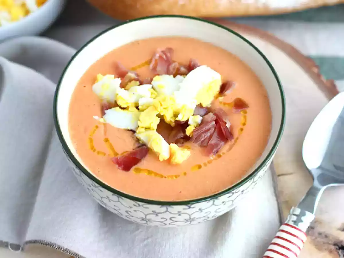 Salmorejo, espanjalainen kylmä keitto - kuva 4