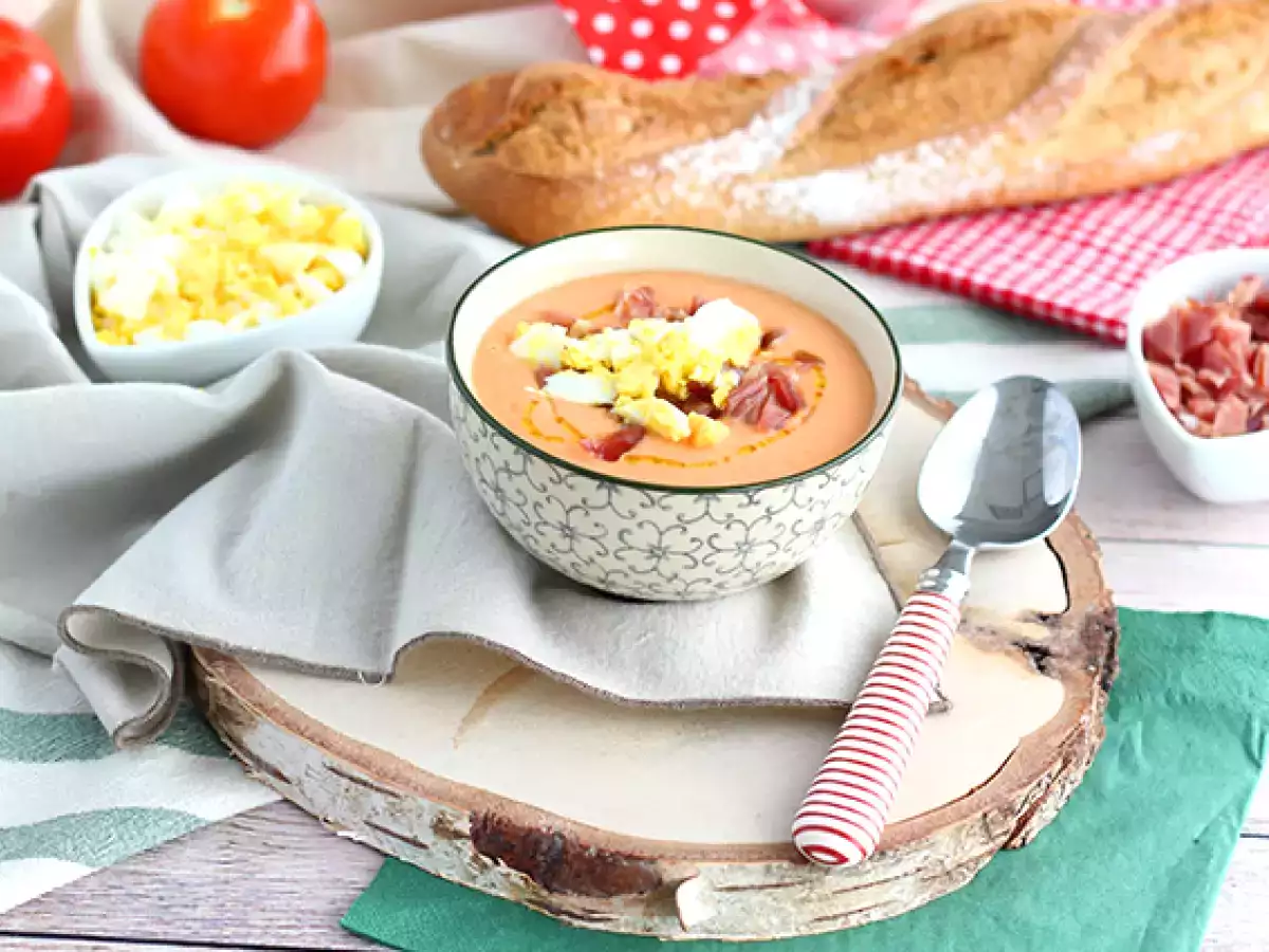 Salmorejo – espanjalainen kylmä tomaattikeitto