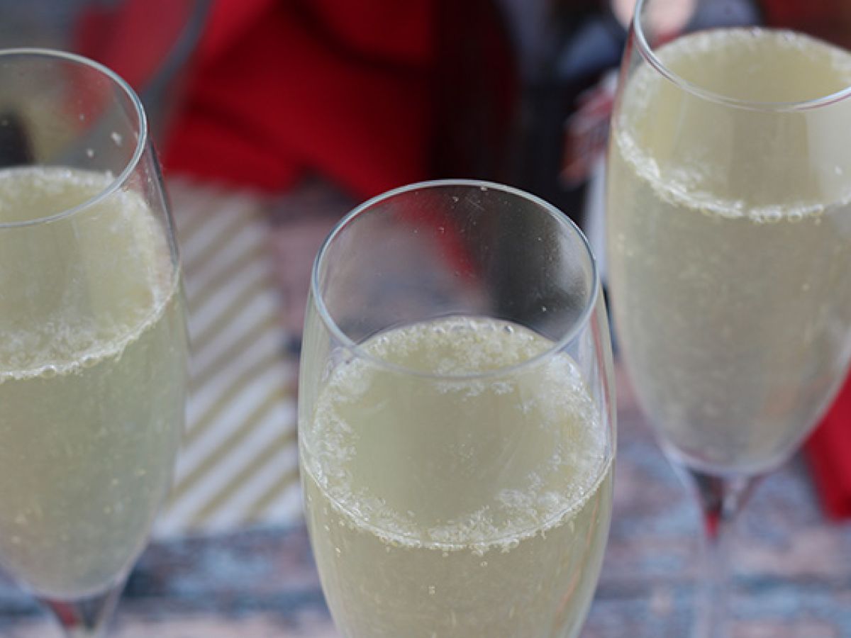 Samppanjakeitto, juhlava cocktail - kuva 2