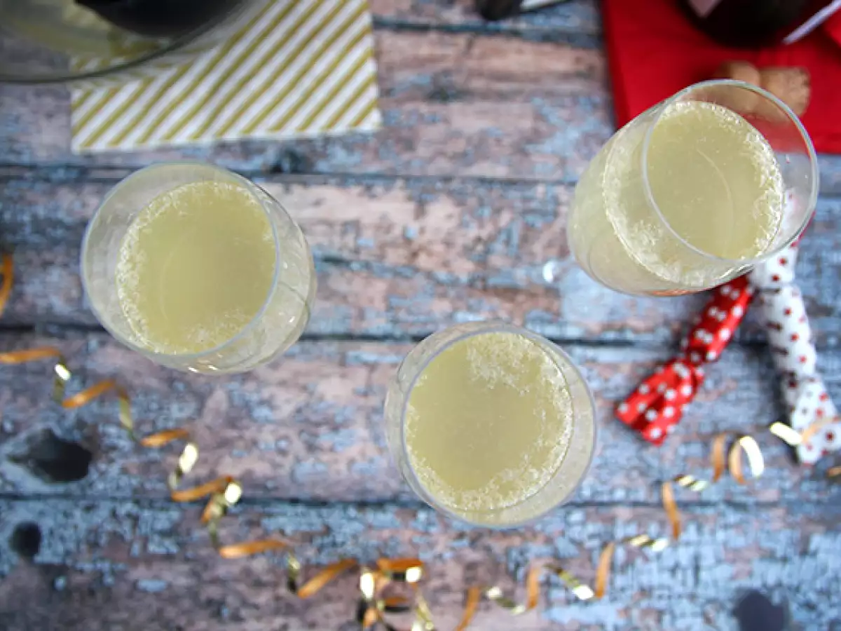 Samppanjakeitto, juhlava cocktail - kuva 3