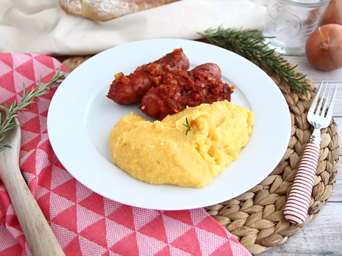 Savoylaiset diot-makkarat ja Comté-polenta - kuva 3