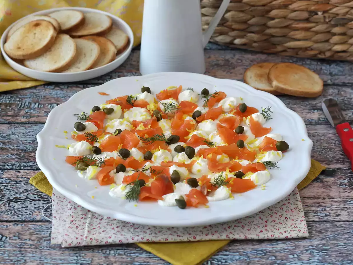 Savulohen aperitiivilevite - kuva 2