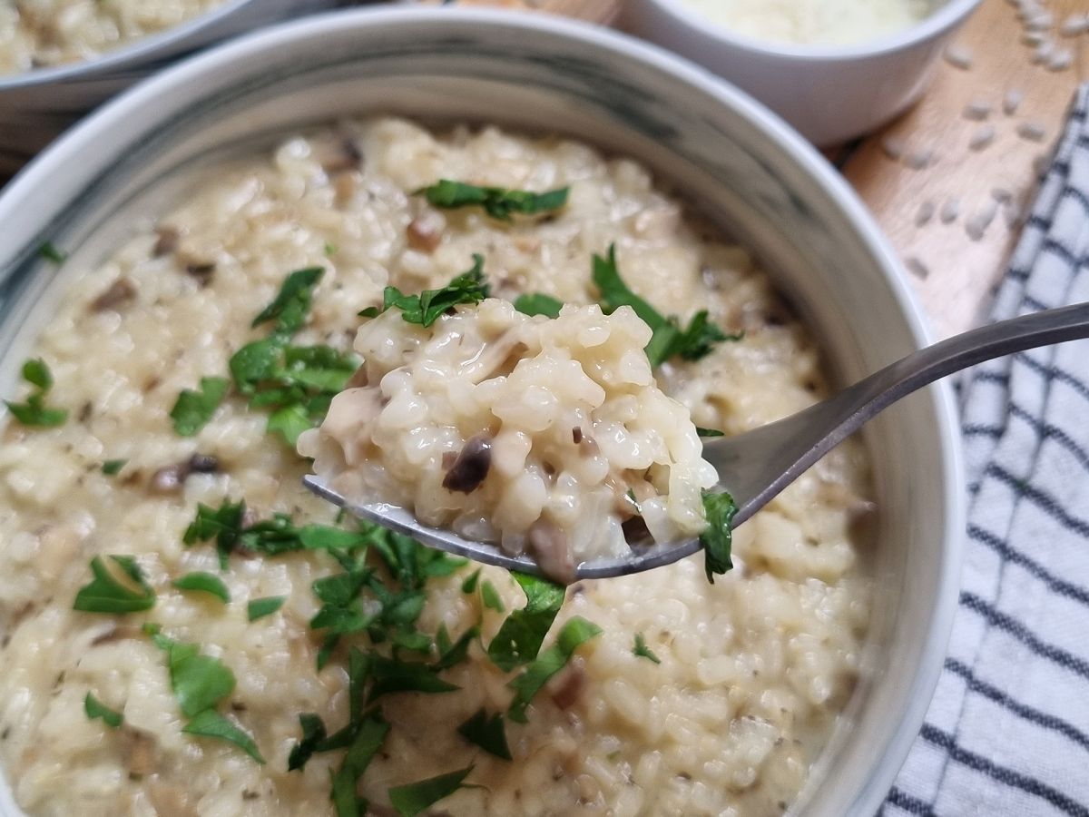 Sienirisotto Thermomixillä - kuva 2