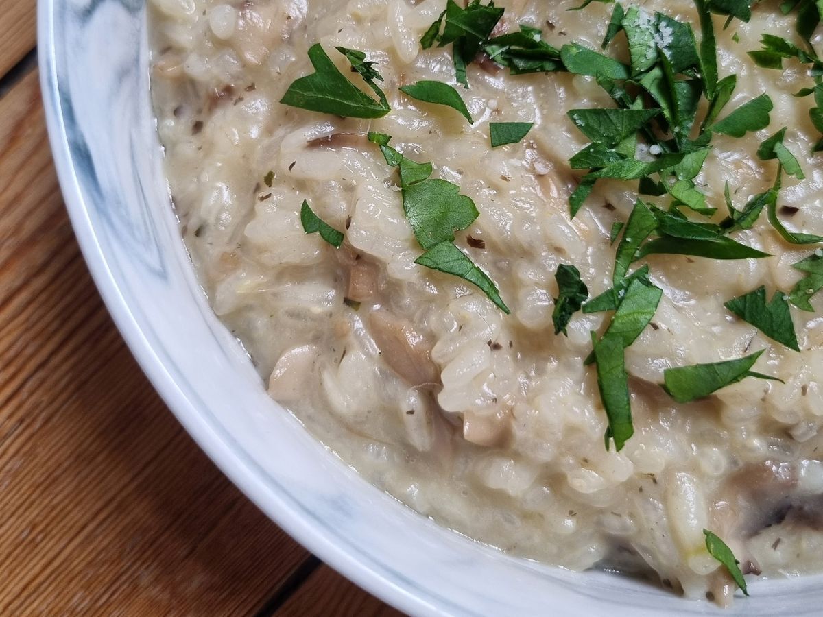 Sienirisotto Thermomixillä - kuva 4