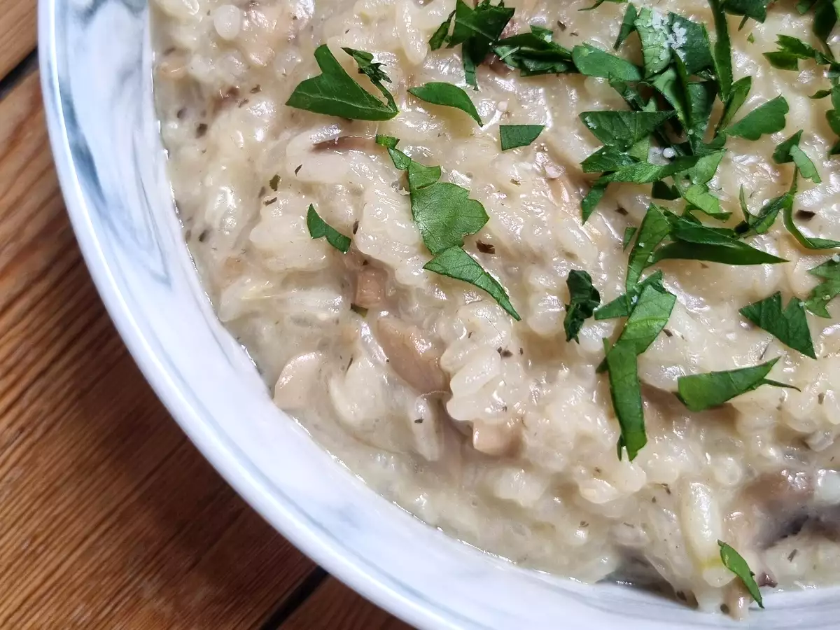 Sienirisotto Thermomixillä - kuva 4
