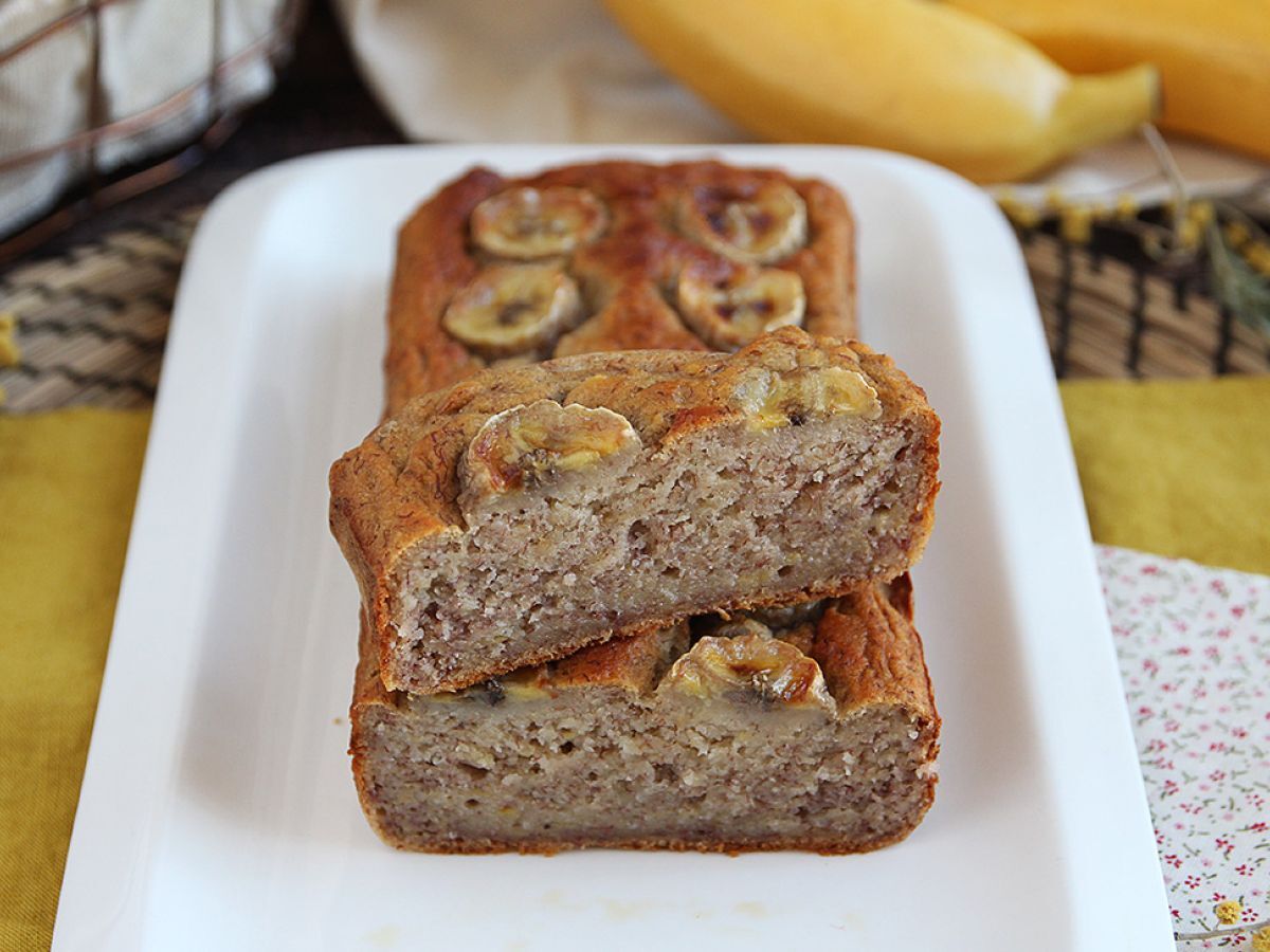Sokeriton banaanikakku - Banaanileipä - kuva 2