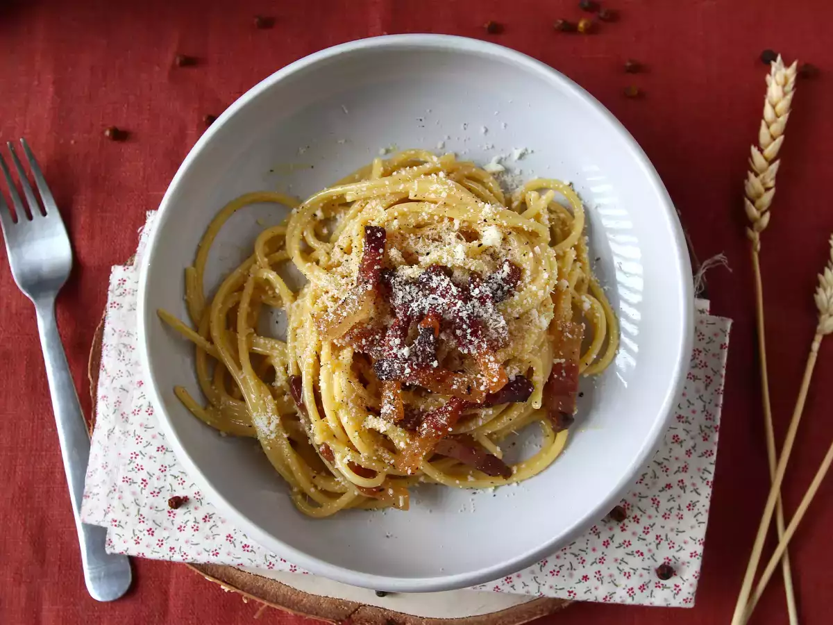 Spaghetti alla carbonara – aito italialainen carbonara-resepti! - kuva 6