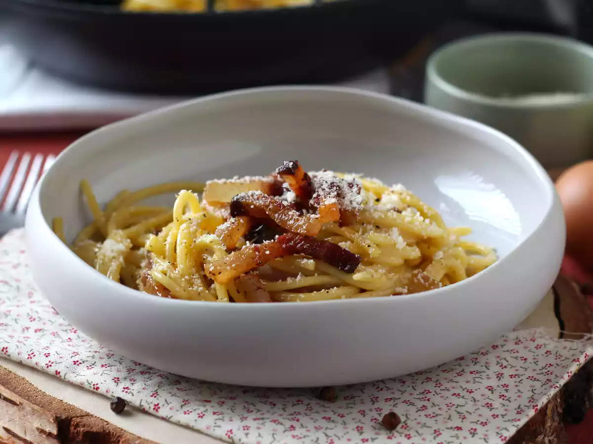 Spaghetti alla carbonara, aito italialainen resepti! - kuva 2