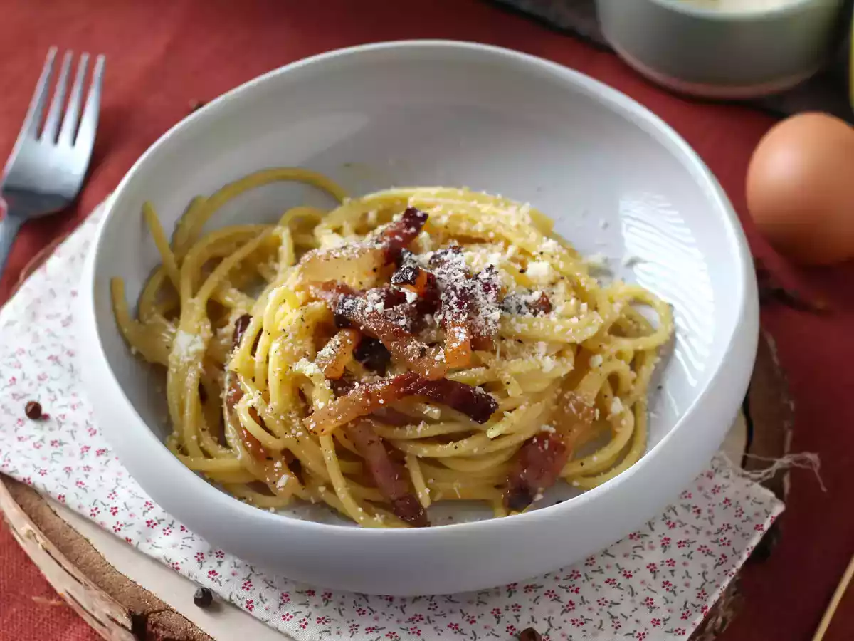 Spaghetti alla carbonara, aito italialainen resepti! - kuva 3