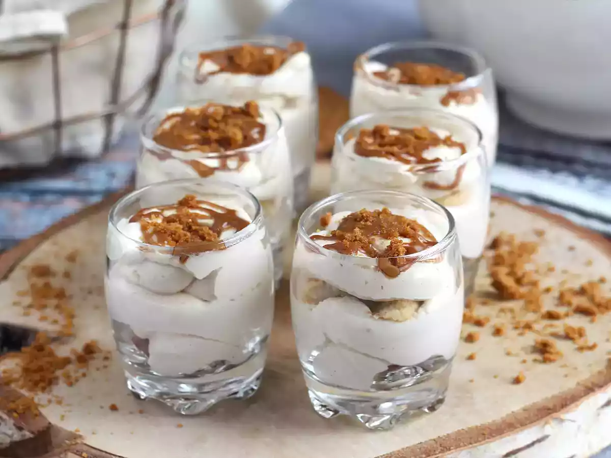 Spekuloos-mousse-lasit - kuva 3