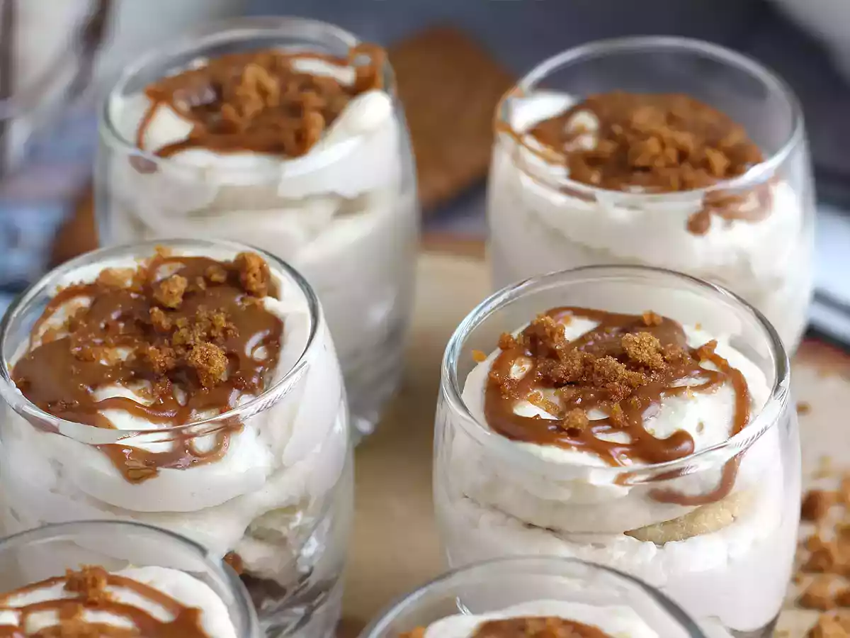 Spekuloos-mousse-lasit - kuva 7
