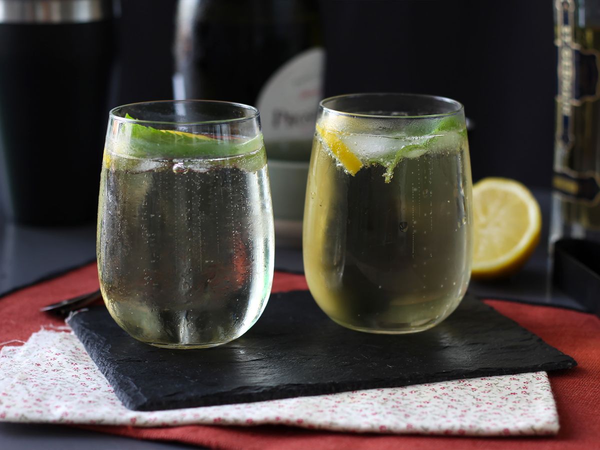Spritz St-Germain ja elderflower-likööri, kesän erittäin raikas cocktail