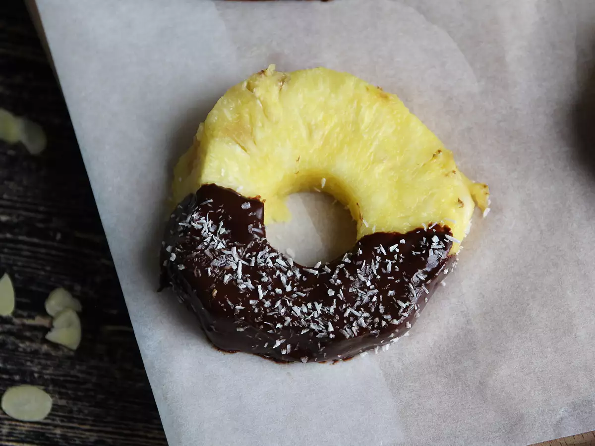 Suklaa-ananas: täydellinen jälkiruoka lasten kanssa - kuva 2
